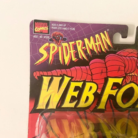 Vintage 1997 Spider Man Web Force Spider Smash Lizard Action Figure Toy Biz - Picture 10 of 16